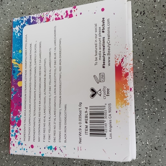 Beauty Creations Splash of Hues EYESHADOW - Picture 8 of 9